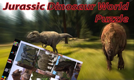 Jurassic Dinosaur World Puzzle