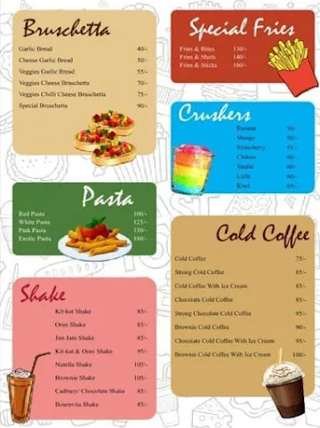 Eat House Cafe menu 