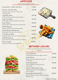 Grains menu 3