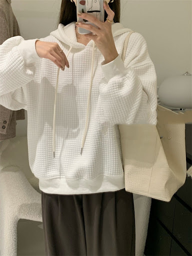 Title 5, Hooded Sweater Women Lazy Winter New Loose Top
