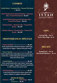 Istah Shawarma & Biryani menu 2