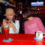 drinking at Bar Bro in Shanghai in Shanghai, Shanghai, China