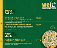 WeFit - Bowls, Salads & Sandwiches menu 4