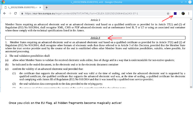 eur-lex unofficial chrome extension