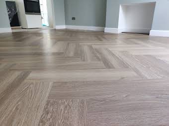 Weybridge Herringbone LVT album cover