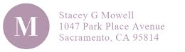 Stacey Mowell - Address Label item