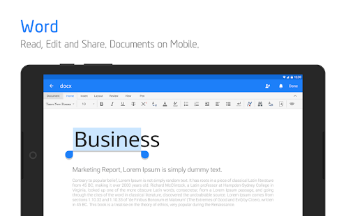 Polaris Office - Word, Docs, Sheets, Slide, PDF Screenshot