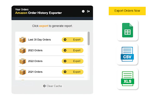 Amazon Order History Downloader