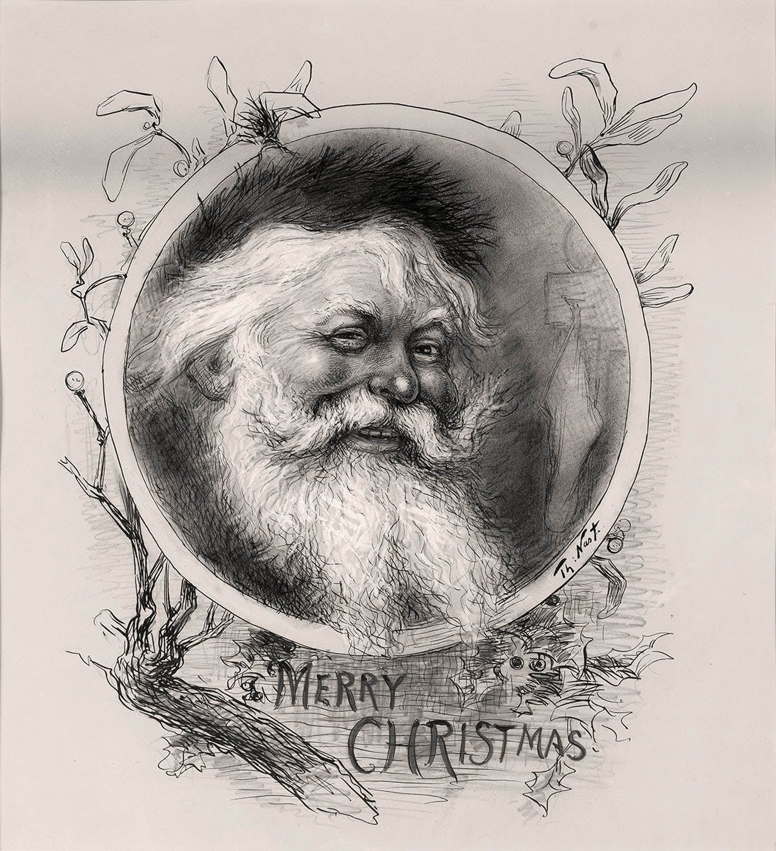 thomas nast Merry Christmas