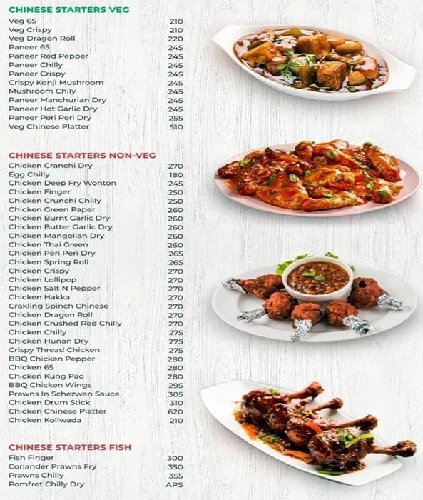 MJ Tandoor menu 