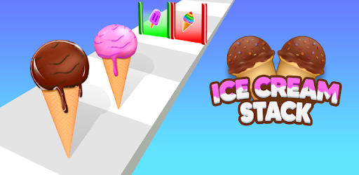 Ice Cream Stack Runner Games