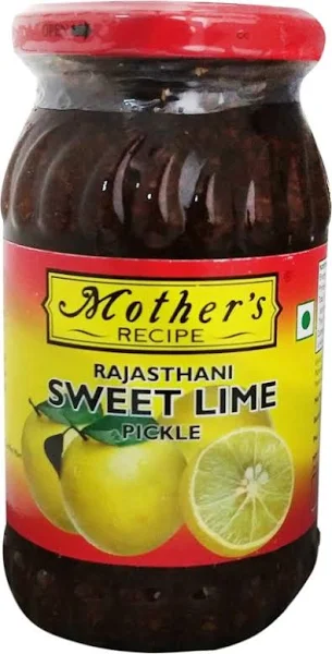 Mothers Recipe Sweet Rajasthani Lime Pickle 500 Gm