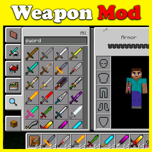 Weapon Case mod for MCPE 1.5.2