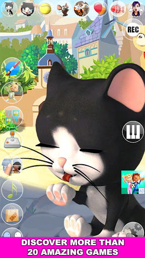 Screenshot Talking Cat and Dog Kids Games