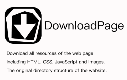 DownloadPage(All resources,html+css+js+images) small promo image