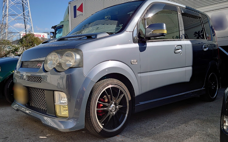 ムーヴカスタムのお初の方々たくさん・いつもの場所・何やらゴニョゴニョ・車検仕様戻し・ホイール交換に関するカスタム事例の投稿画像12枚目