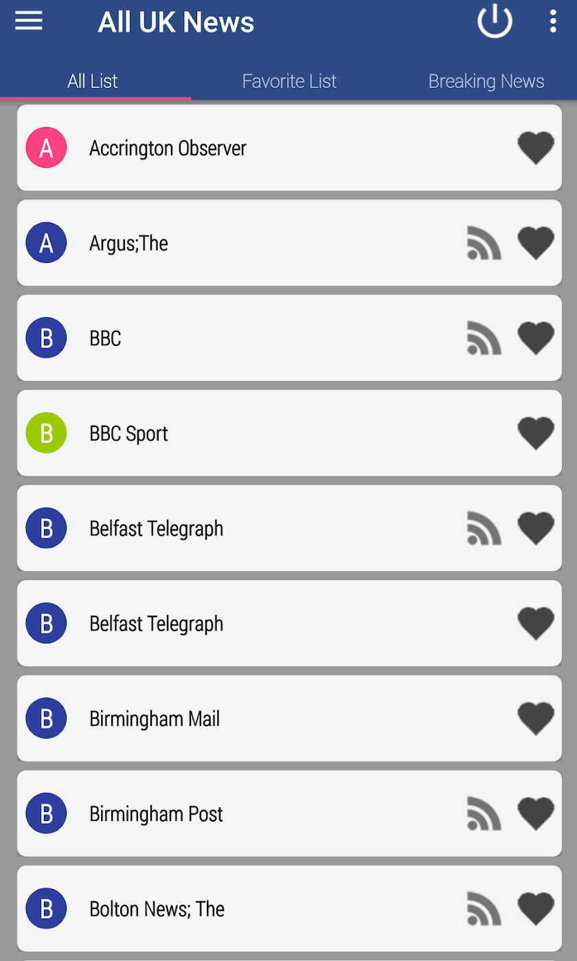 All Newspapers UK Screen 3