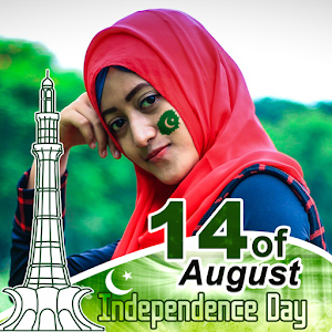 Download Pak Flag Face Sticker- Jashne Azadi For PC Windows and Mac