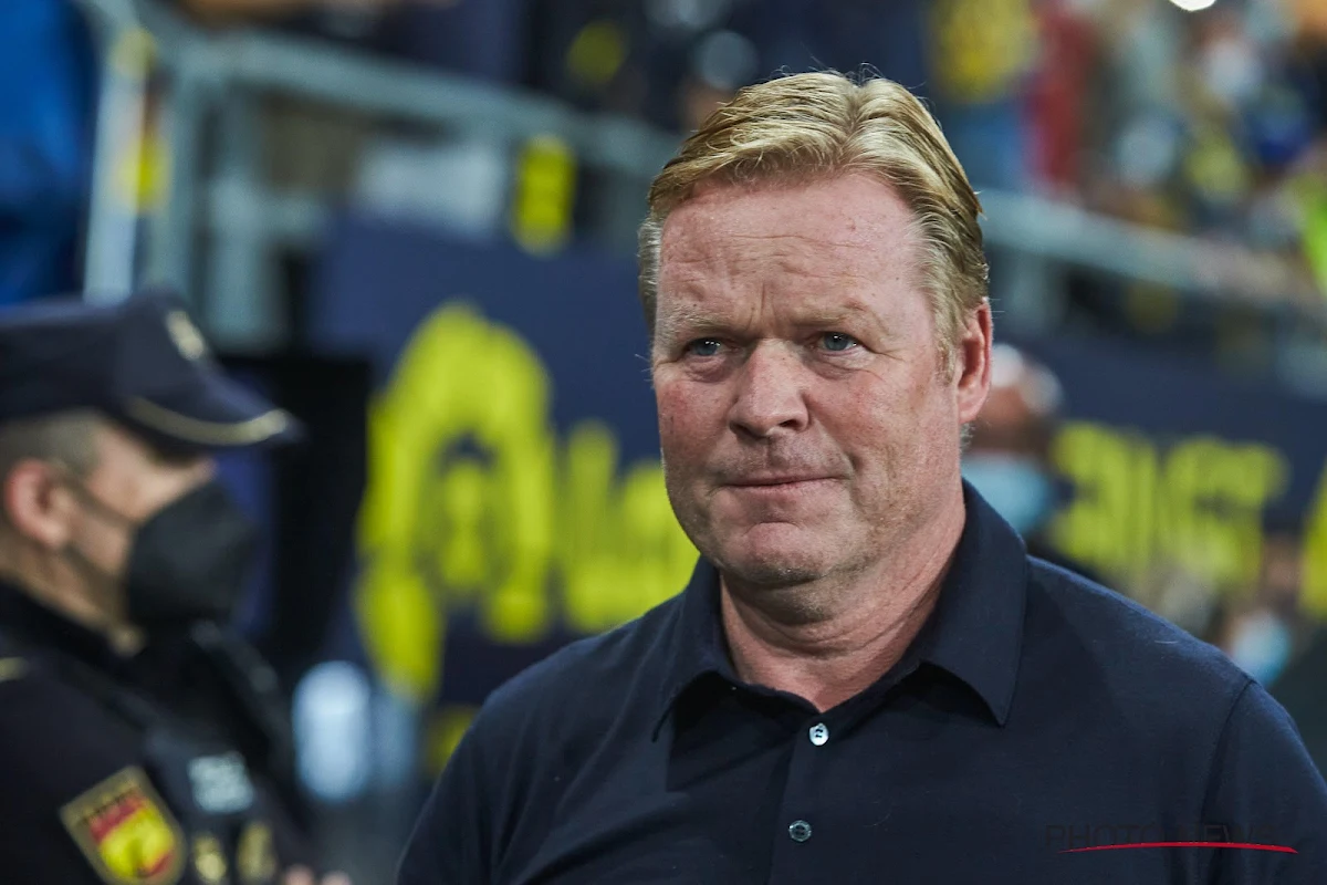 Ronald Koeman pointe ses attaquants du doigt