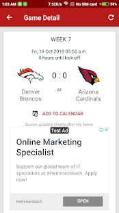 2019 NFL Football Games, Schedule, Score & More(圖4)-速報App