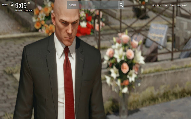 Hitman Game Wallpapers Theme New Tab