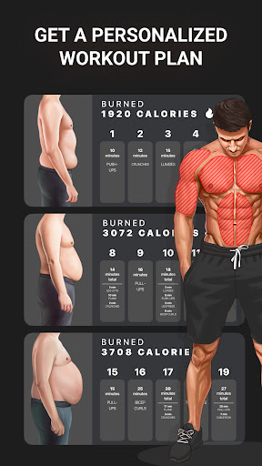 Screenshot Workout Planner Muscle Booster