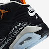 psg jumpman mvp black/light bone/magma orange