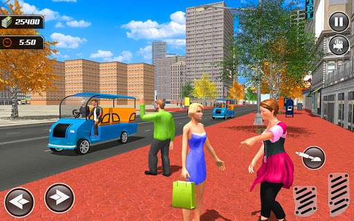 Smart Taxi Shopping Mall Car Driving Sim