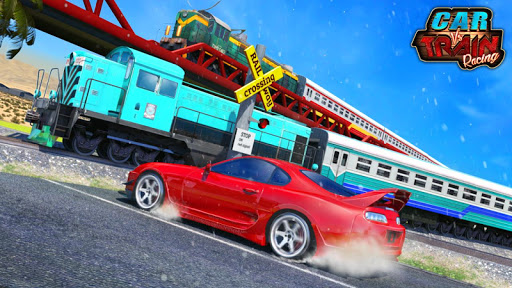 Car Vs Train - Racing Games