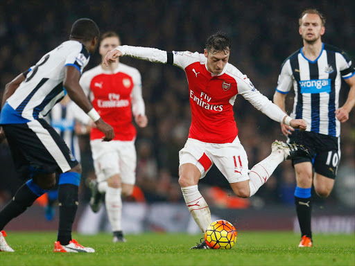 An Arsenal v Newcastle United match of the Barclays Premier League at Emirates Stadium, January 2, 2016. Photo/REUTERS
