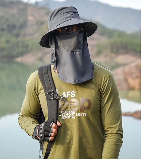 Title 6, Breathable fishing sun hat for ultimate comfort...