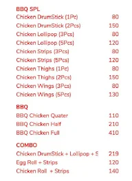 Grillland BBQ menu 3