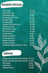 Rogers Cafe N Restaurant menu 2