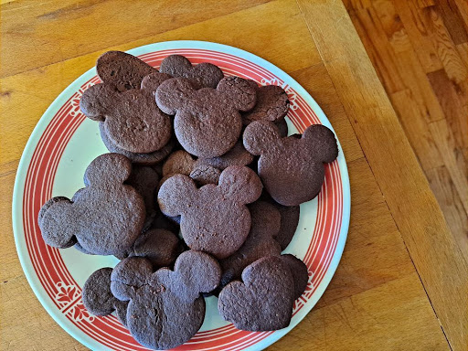 Cut out Chocolate Cookies 