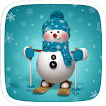 Branco White Christmas Theme Apk