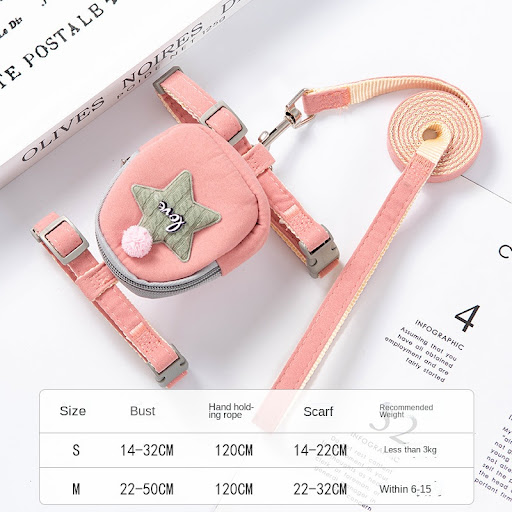 Title 5, Polyester Dog Leash Vest Chest Harness provides...