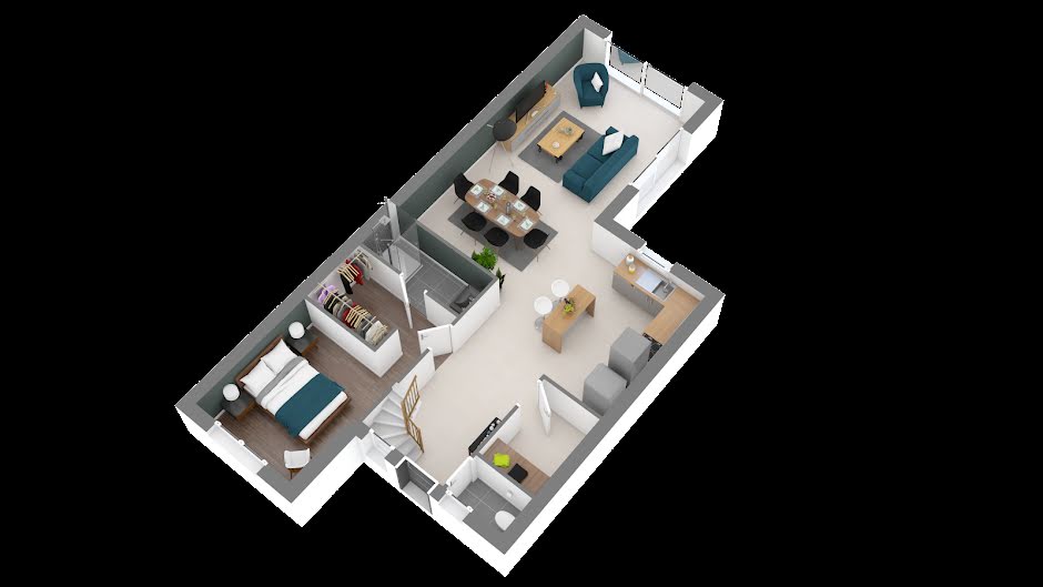 Vente maison neuve 5 pièces 110 m² à Parentis-en-Born (40160), 345 443 €