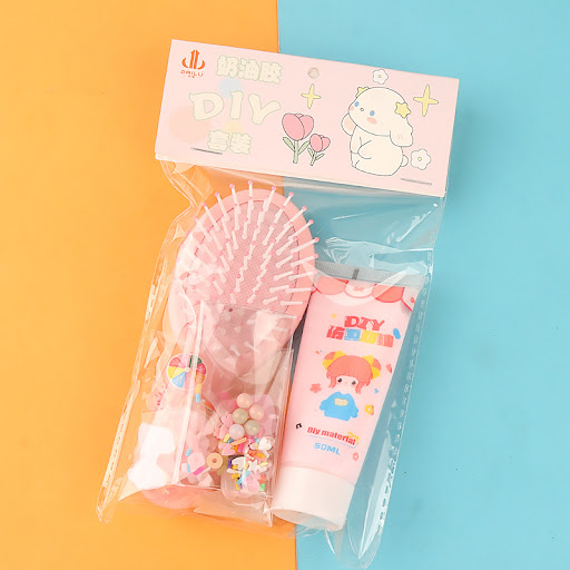 Title 6, Cream Glue Comb DIY Material Package Create uni...