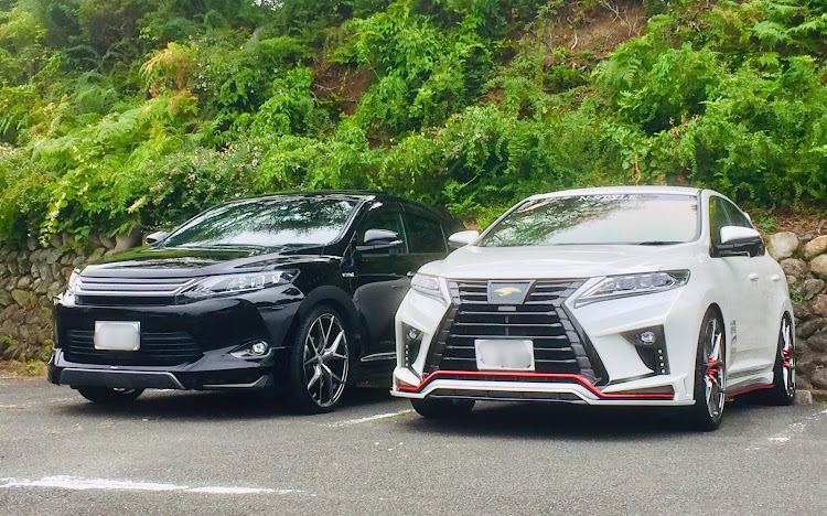 ハリアーの嵐山高雄パークウェイオフ・オフ会・京都・念願のコラボに関するカスタム事例の投稿画像1枚目
