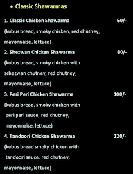 Afghani Shawarma menu 6