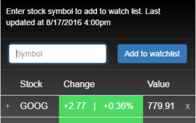 Stock Watch Preview image 1