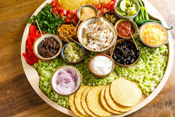 Chicken Tostada Dinner Board