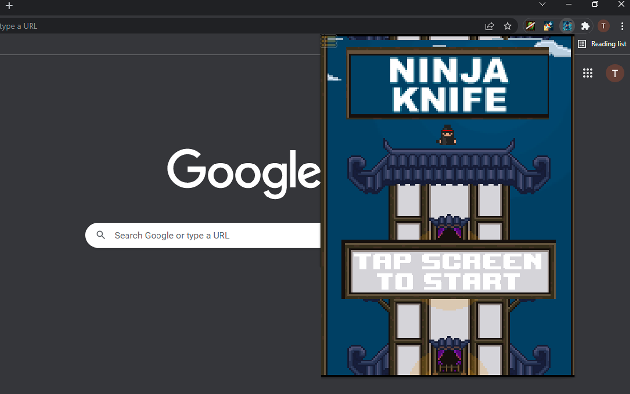 Ninja Knife on Chrome Preview image 3