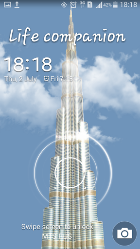 Burj Khalifa Live Wall Free