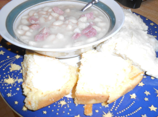 Ham & Beans With Dumplings