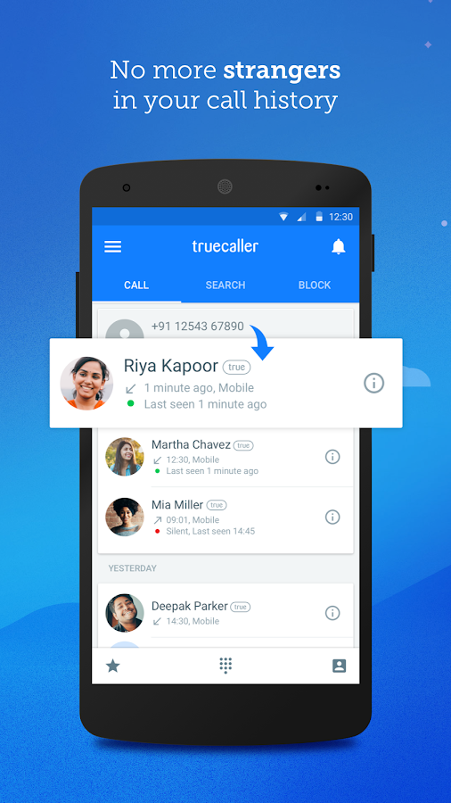    Truecaller - Caller ID & Block- screenshot  