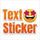 TextSticker - Create text sticker with color font Download on Windows