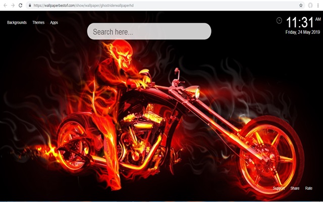 Ghost Rider Hintergrund Hd