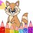 Learn and Color Animals icon