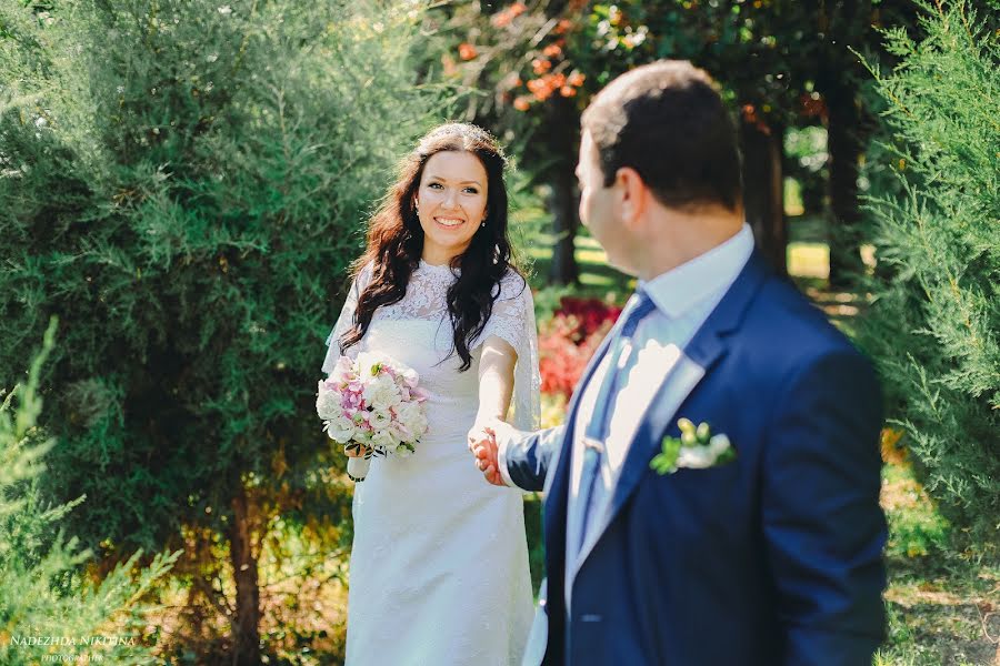 婚禮攝影師Nadezhda Nikitina（nadezhdanikitina）。2015 10月2日的照片